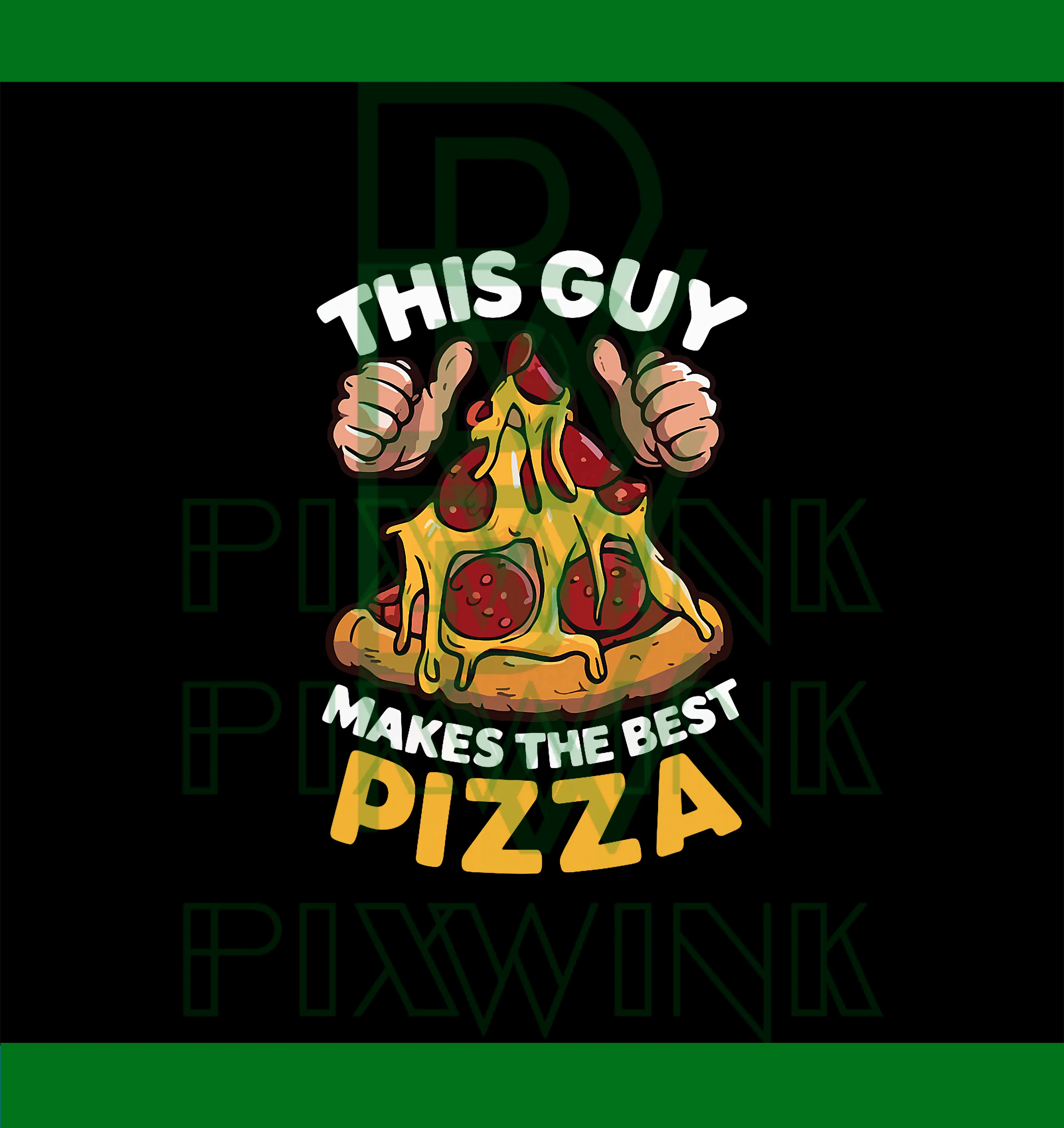 This Guy Makes The Best Pizza PNG, Funny Pizza Maker Chef Cooking PNG