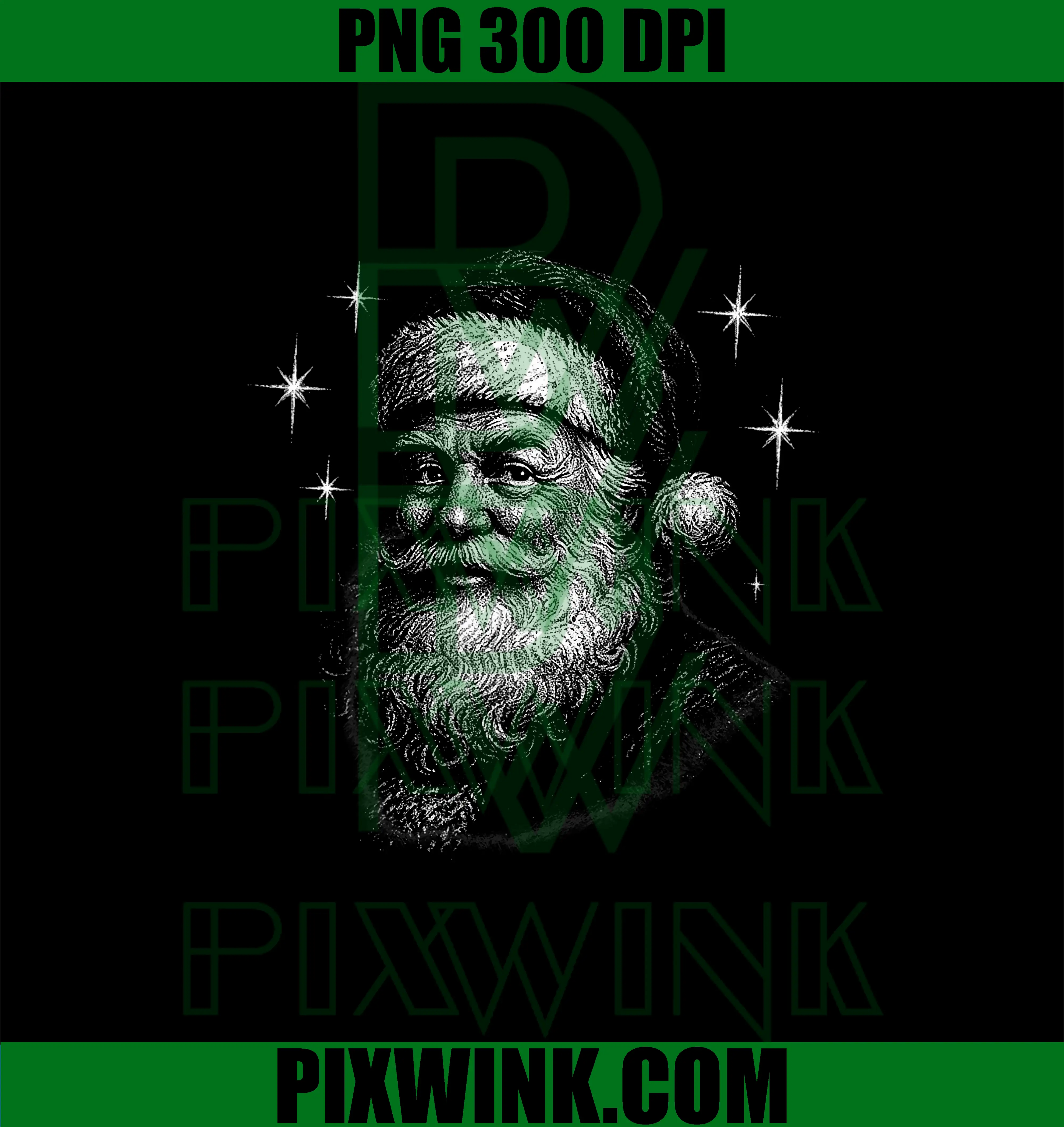 Vintage Santa Christmas PNG, Realistic Santa Claus PNG