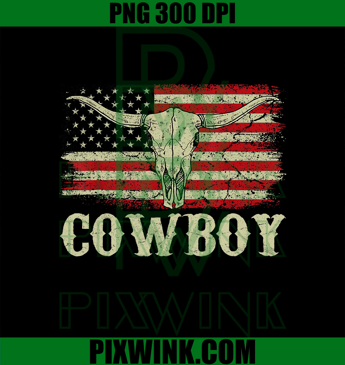 Western Country PNG, Rodeo Southern Retro Cowboy PNG