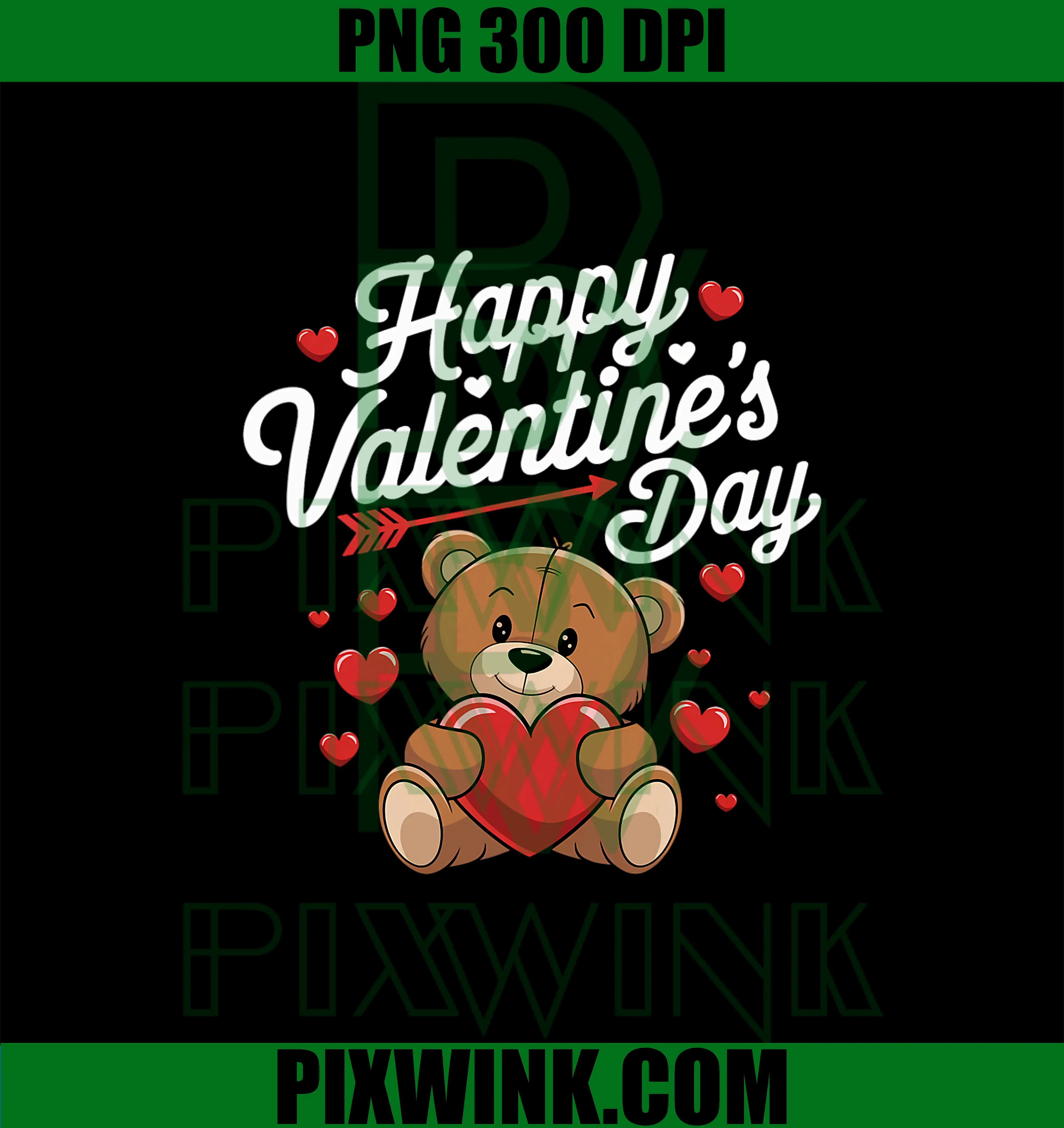 Happy Valentines Day PNG, Cute Valentine PNG